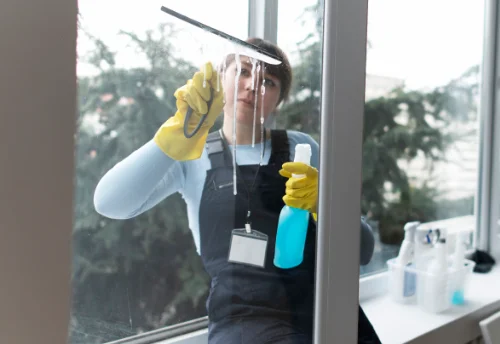 Nettoyage de vitres intérieures et extérieures à Vandières